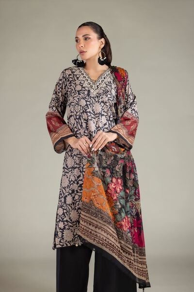 Embroidered | Cotton Dobby | 3 Piece Tailored Set | GBP 42.00