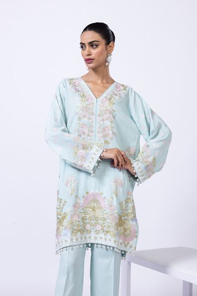 Embroidered | Thai Silk | Kurta | GBP 60.00