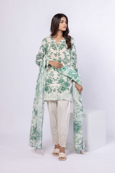 Printed | Swiss Voile | Kurta | GBP 40.00