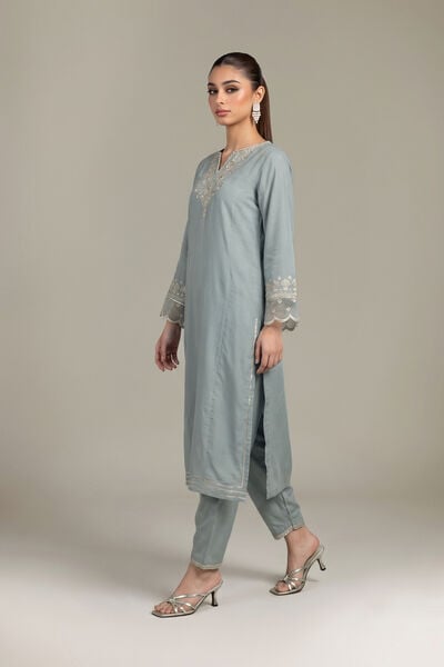 Embroidered | Raw Silk | Raw Silk Shalwar | GBP 35.00