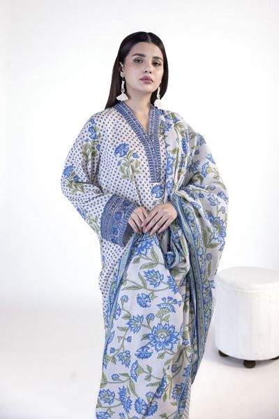 Embroidered | Lawn | Fabrics 3 Piece | GBP 12.00