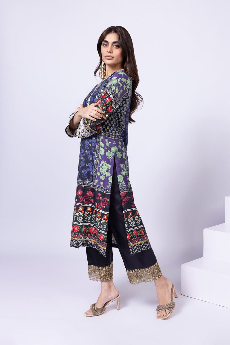 Embroidered | Russian Raw Silk | Pants | GBP 7.50