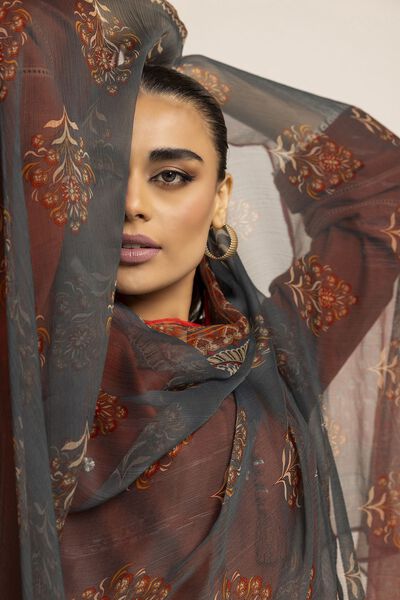 Fabrics 2 Piece | Top Dupatta