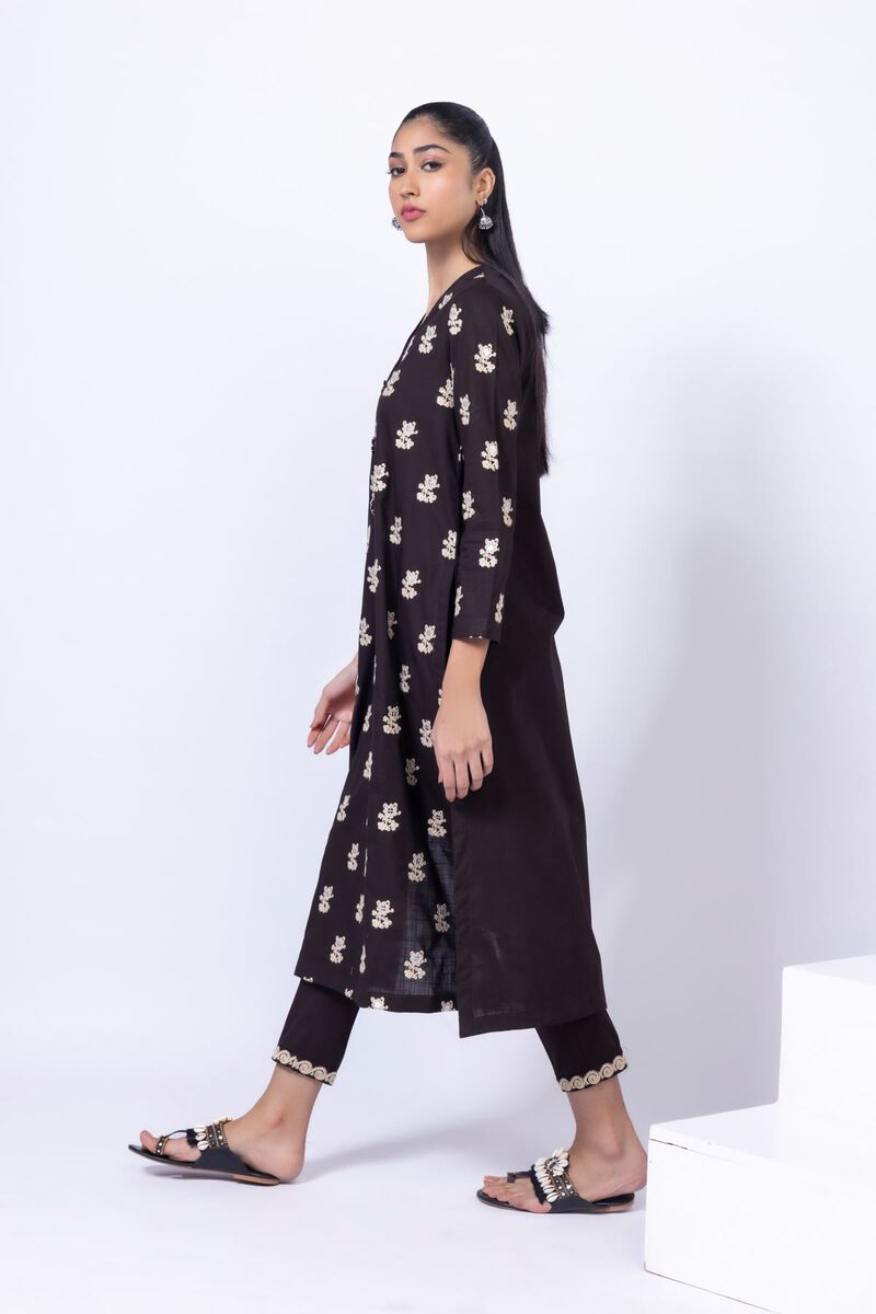 Embroidered | Crosshatch Poplin | Pants | GBP 8.00