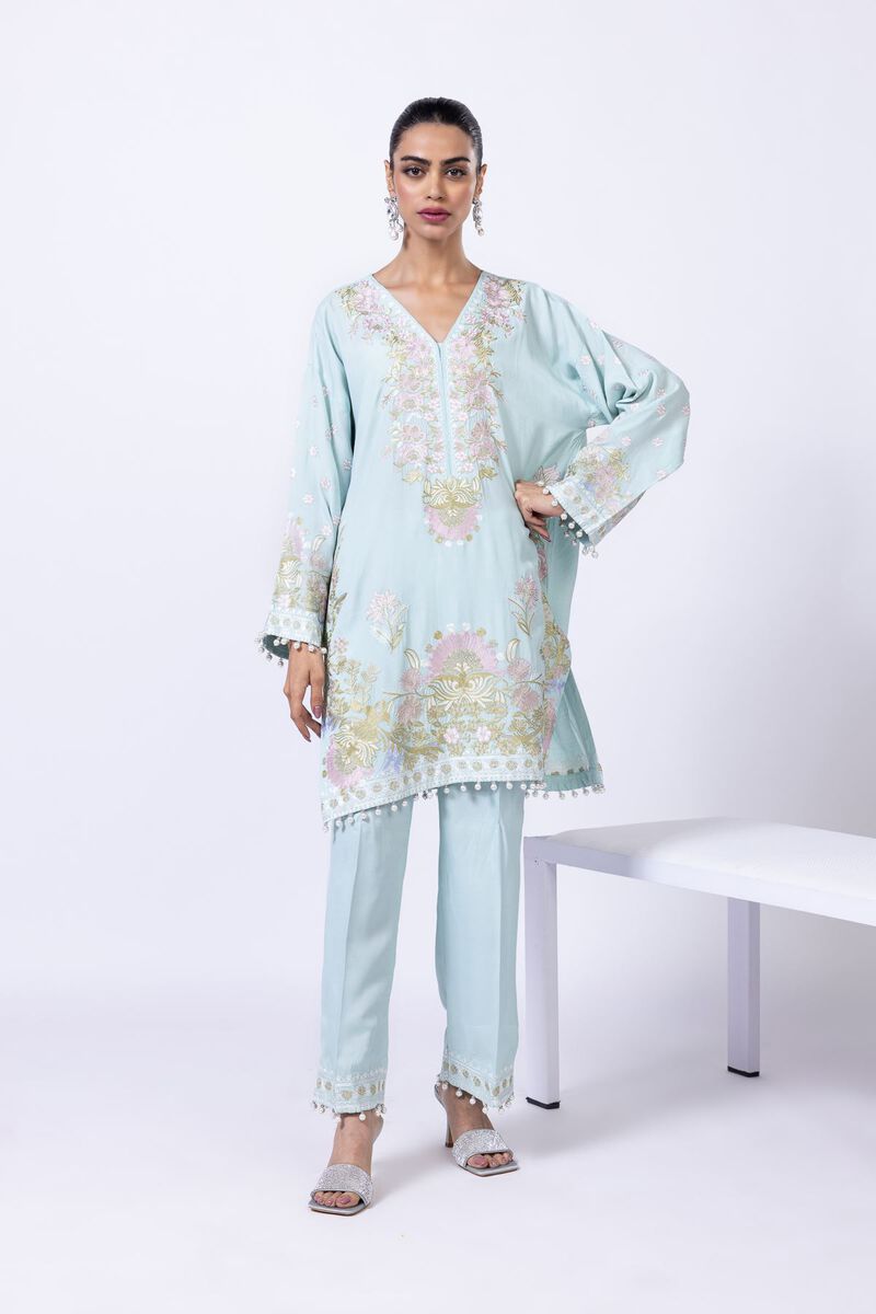 Embroidered | Thai Silk | Kurta | GBP 60.00