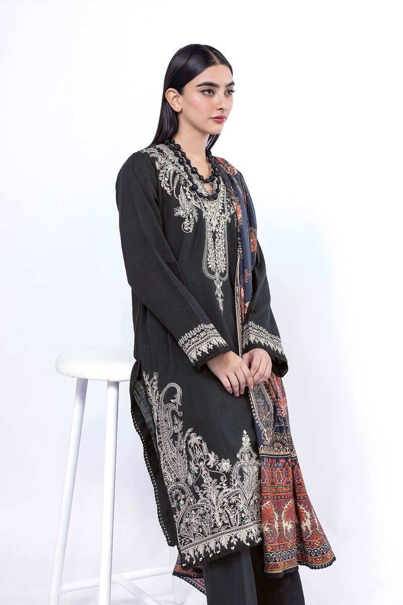 Embroidered | Khaddar | Fabrics 3 Piece | null