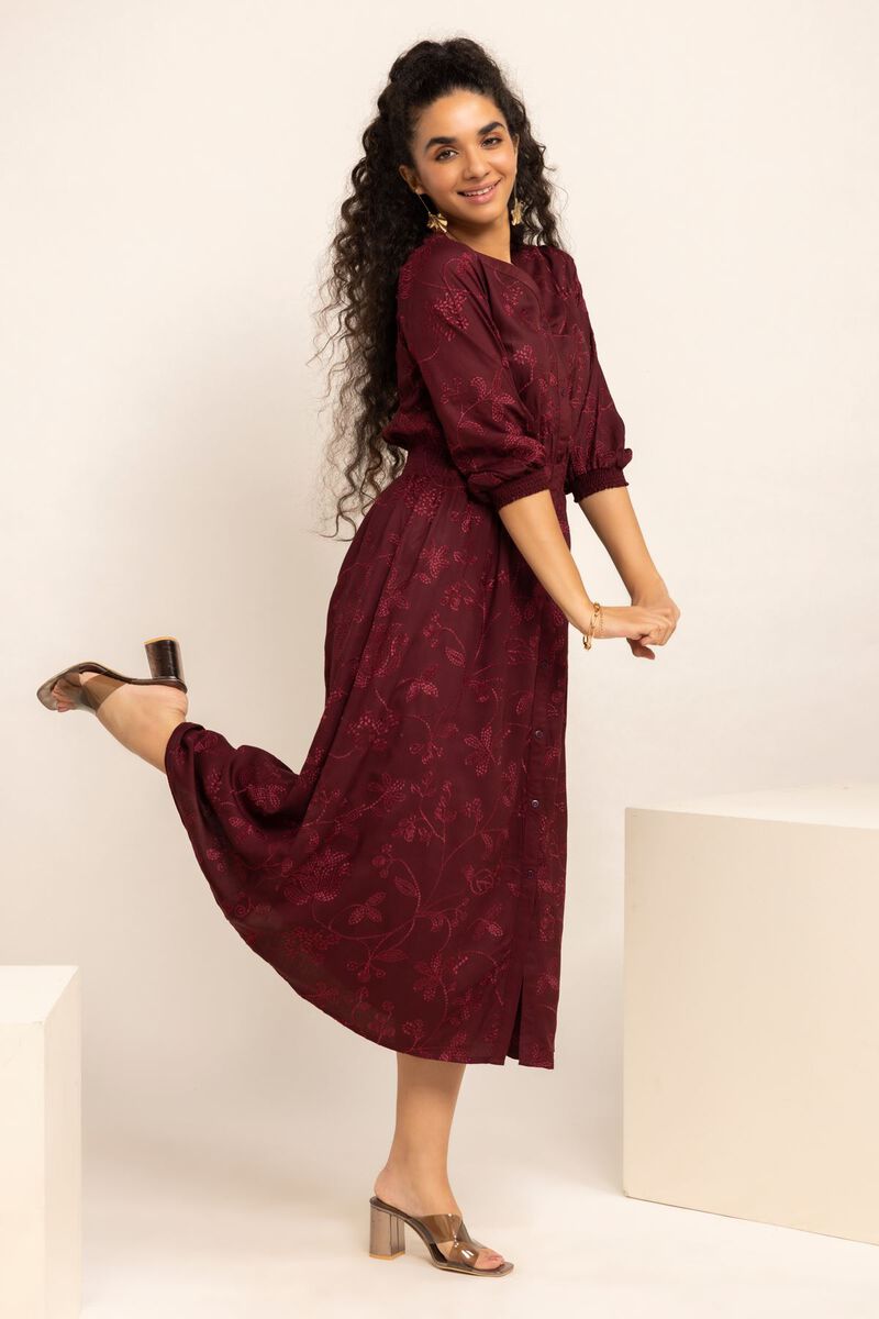  | Maxi Dress | Embroidered | null