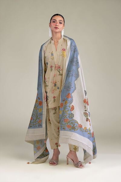 Embroidered | Raw Silk | Shalwar | GBP 25.00