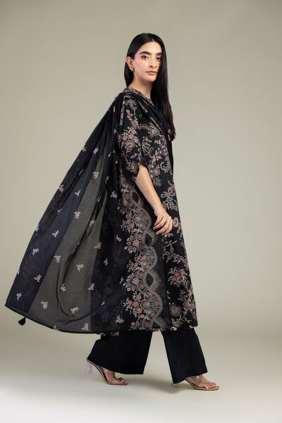 Embroidered | Lawn | Floral Lawn Dupatta | GBP 25.00