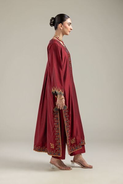 Raw Silk | Silk Solid Pants | GBP 20.00