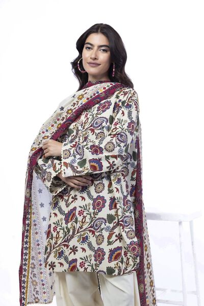 Printed | Cotton | Fabrics 3 Piece | GBP 25.00