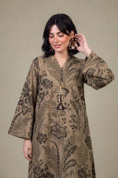 Printed | Light Khaddar | Tailored 2-Piece Set | GBP 40.00