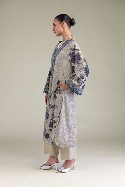 Embroidered | Raw Silk | Pants | GBP 20.00