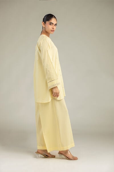 Embroidered | Cambric | Solid Cambric Pants | GBP 25.00