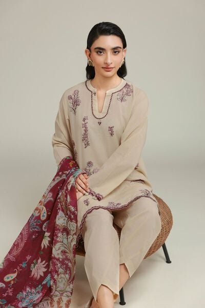 Embroidered | Cambric | Tailored 3 Piece | GBP 60.00