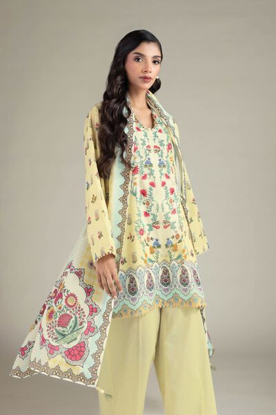 Printed | Cambric | Cambric 3-Piece Dress | GBP 50.00