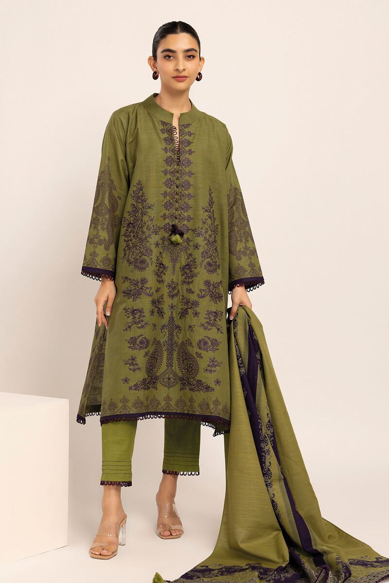 Embroidered | Khaddar | Fabrics 3 Piece | null