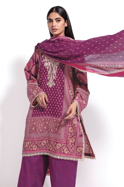 Lawn | Embroidered | Fabrics 3 Piece | GBP 12.50