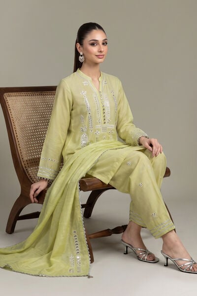 Embroidered | Raw Silk | Short Silk Kurta | GBP 60.00