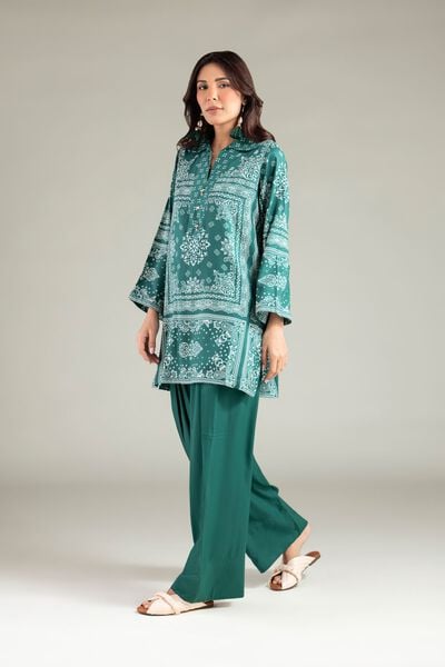 Printed | Viscose | Solid Relaxed Shalwar | GBP 20.00