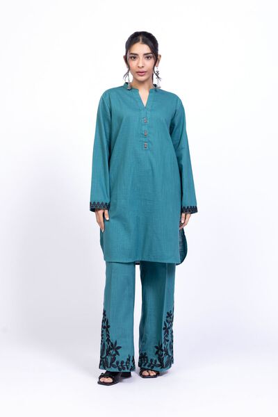 Embroidered | Heavy Textured Cotton | Kurta | GBP 20.00