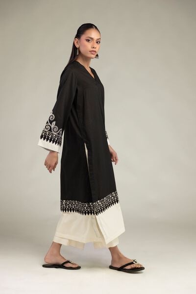 Embroidered | Cotton Dobby | Cotton Dobby Pants | GBP 15.00