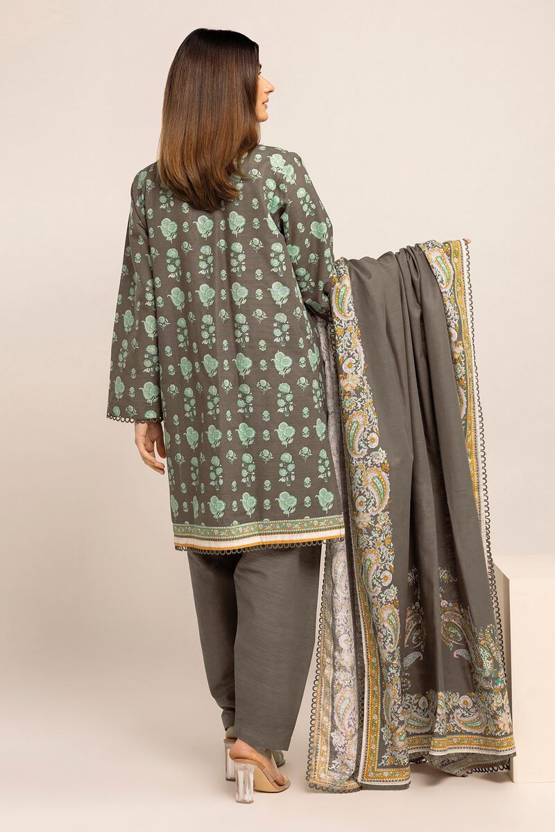 Printed | Light Khaddar | Fabrics 3 Piece | null