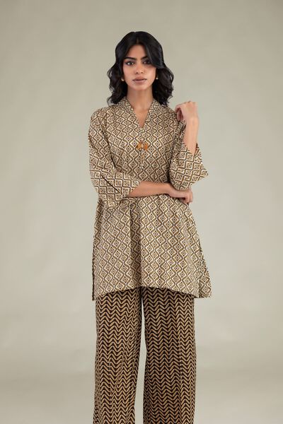 Printed | Cambric | Short Cambric Kurta | GBP 21.00