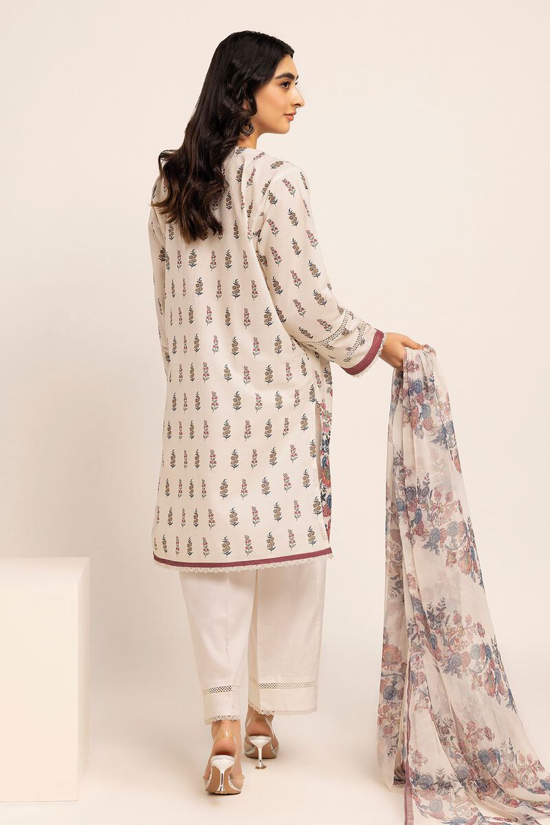 Printed | Cambric | Fabrics 3 Piece | null