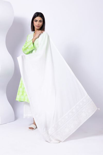 Embroidered | Slub lawn | Dupatta | GBP 11.00