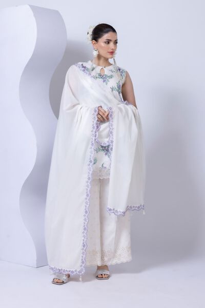 Embroidered | Cotton Square | Dupatta | GBP 35.00