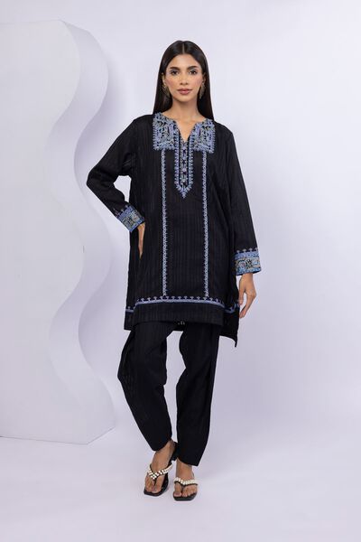 Embroidered | Leno | Kurta | GBP 30.00