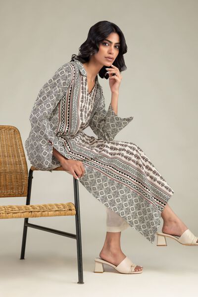 Printed | Cambric | Cambric Longline Kurta | GBP 21.00