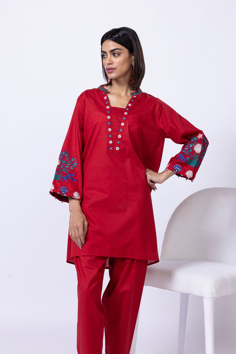 Embroidered | Cotton Dobby | Kurta | null