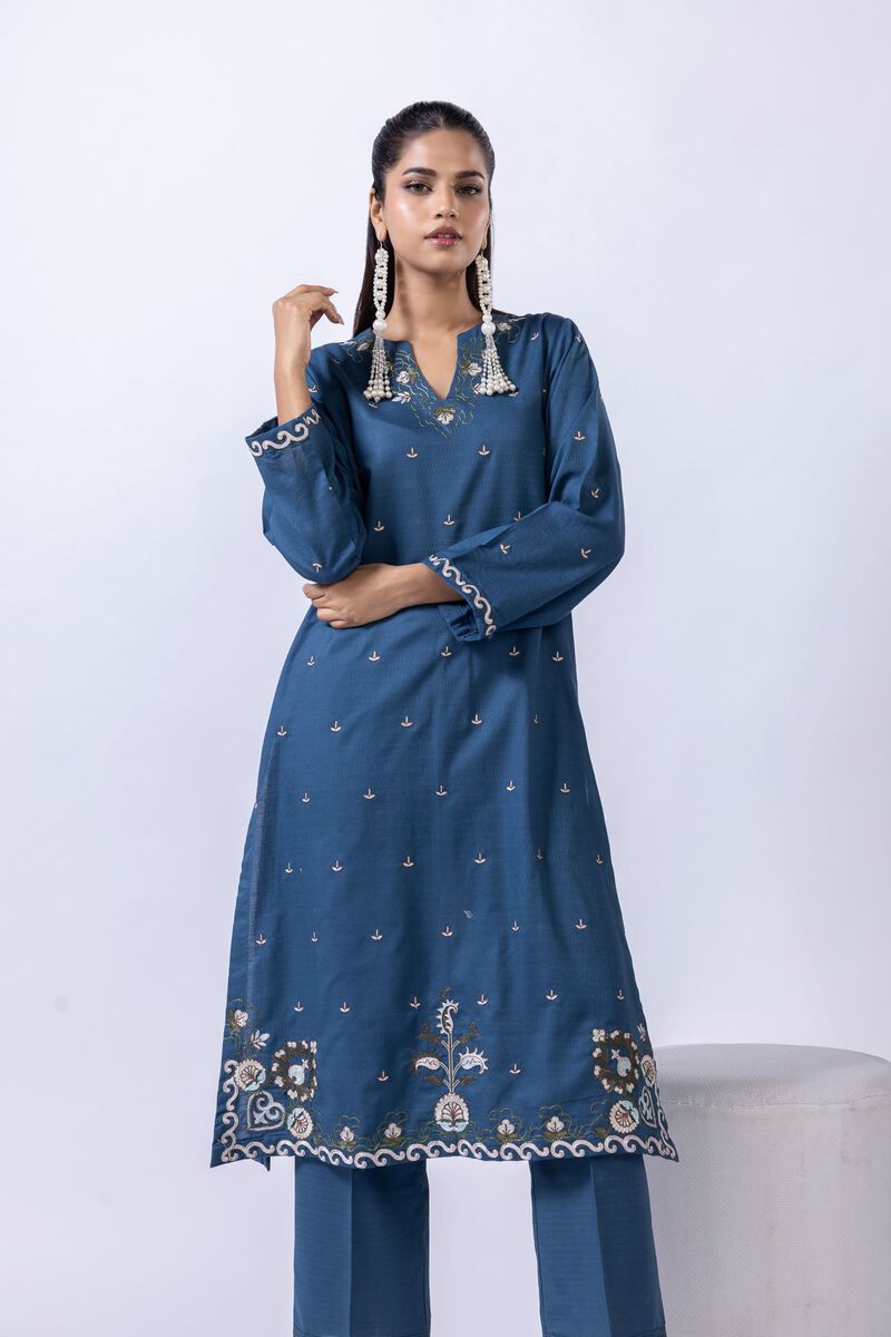 Embroidered | Cotton Dobby | Kurta | GBP 30.00