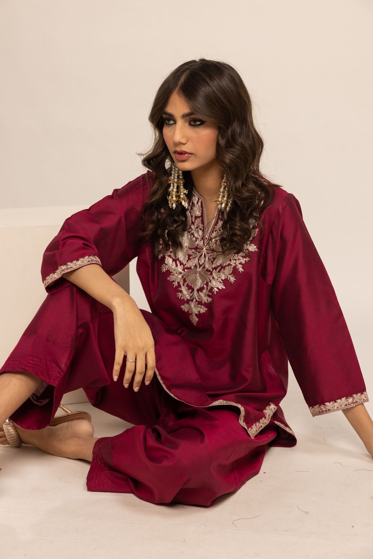 Buy Kurta Embroidered 9.60 GBP 1001786904 Khaadi United
