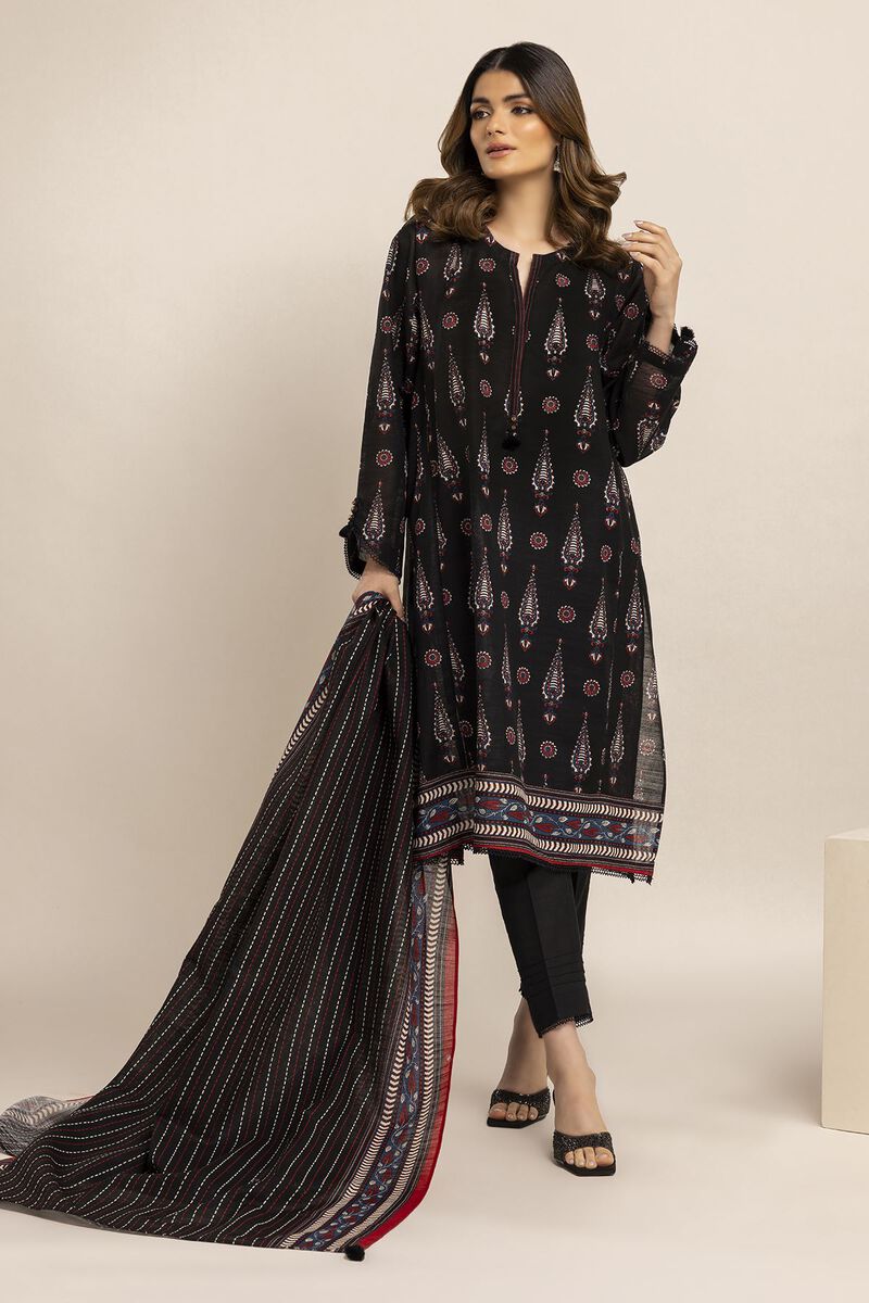 Printed | Light Khaddar | Fabrics 3 Piece | null