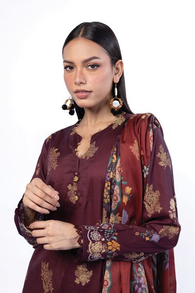 Printed | Jacquard | Fabrics 3 Piece | GBP 35.00