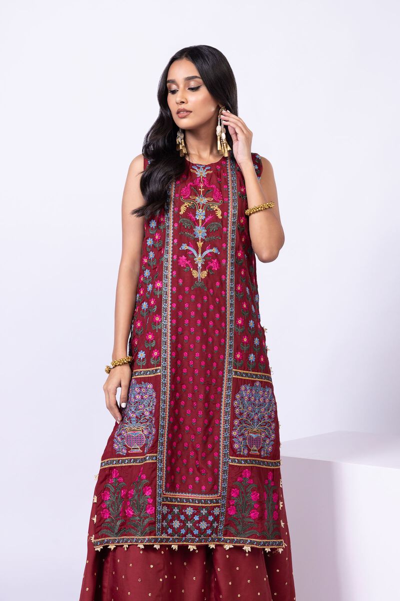 Embroidered | Viscose Oak Silk | Kurta | GBP 24.00