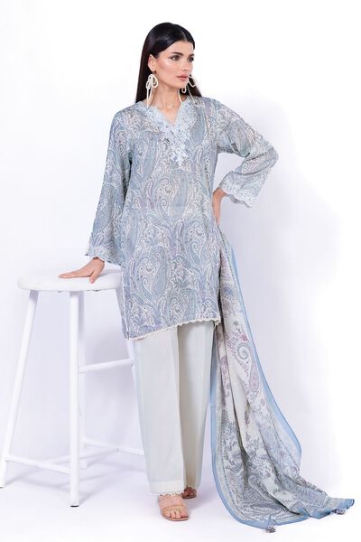 Embroidered | Messuri | Fabrics 3 Piece | GBP 12.00