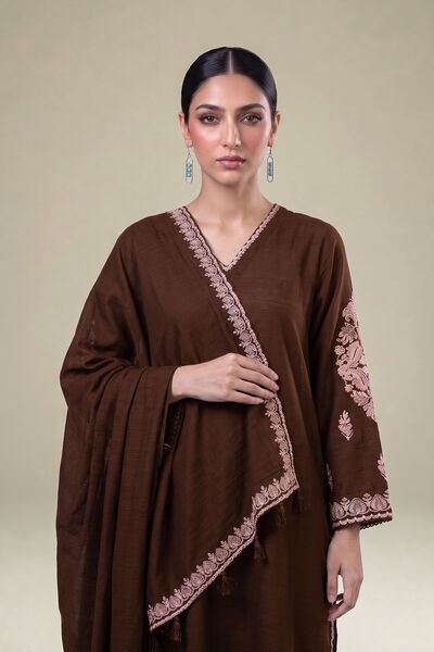 Embroidered | Light Khaddar | Light Khaddar Dupatta | GBP 30.00