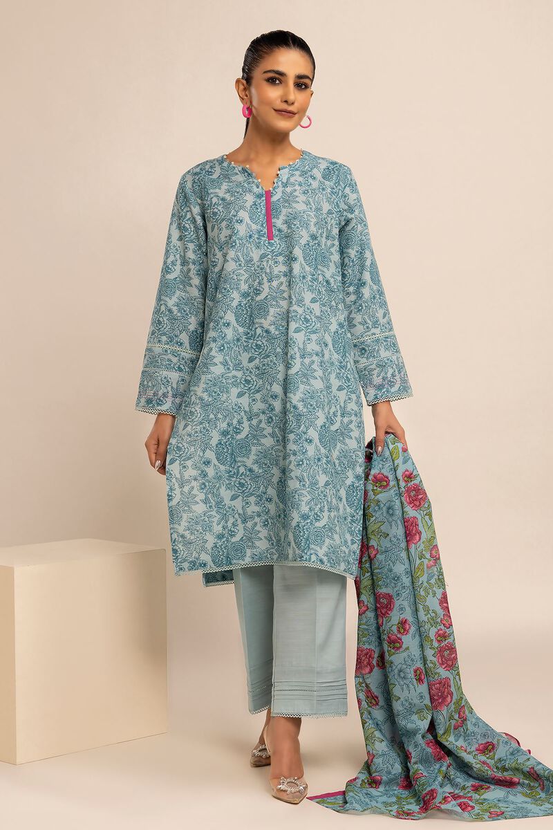 Printed | Khaddar | Fabrics 3 Piece | null