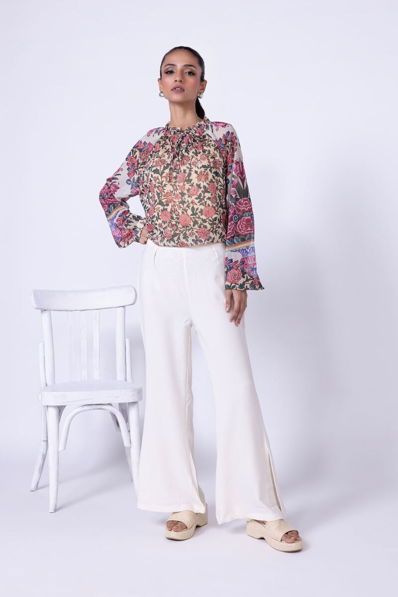Dyed | Heavy Georgette | Trousers | GBP 6.00