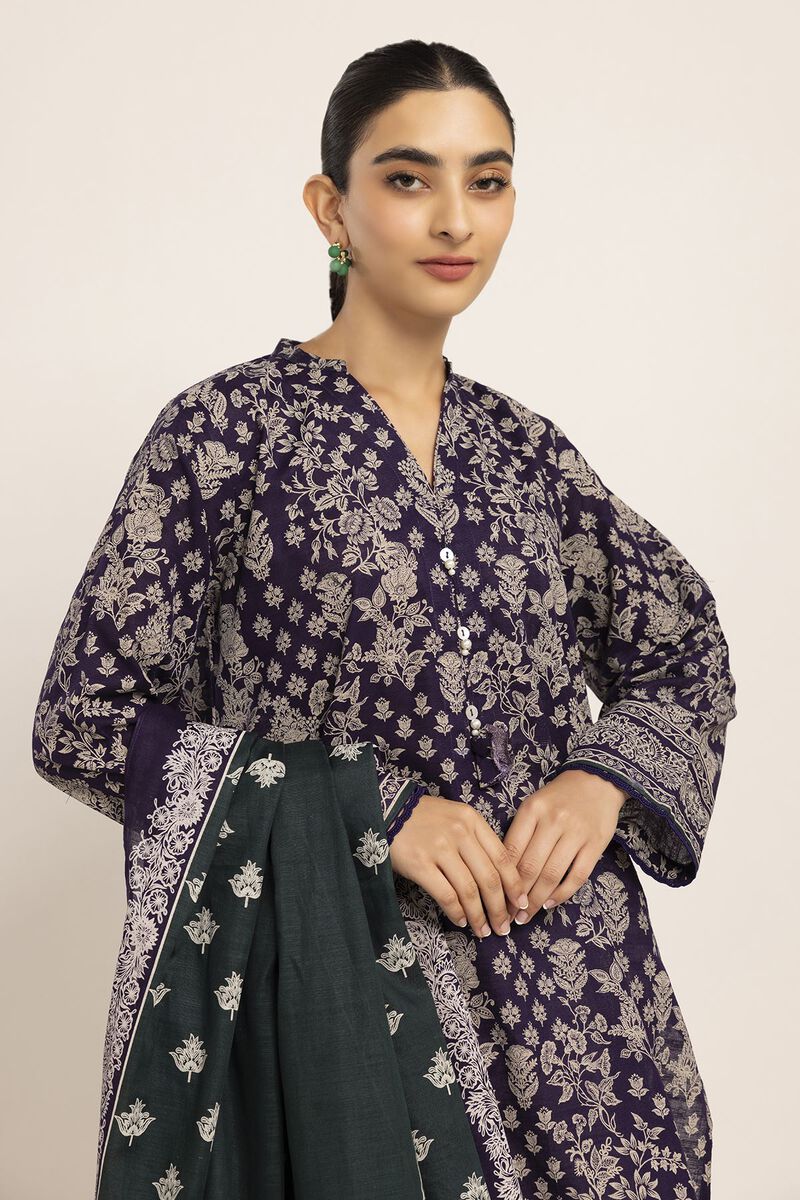 Printed | Light Khaddar | Fabrics 3 Piece | null