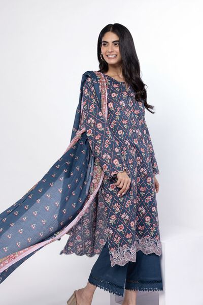 Embroidered | Lawn | Fabrics 3 Piece | GBP 12.00