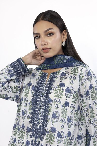 Embroidered | Lawn | Fabrics 3 Piece | GBP 12.00