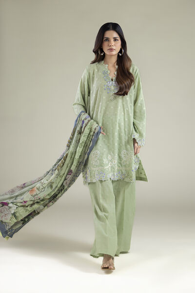 Embroidered | Broshia | 3-Piece Tailored Set | GBP 70.00