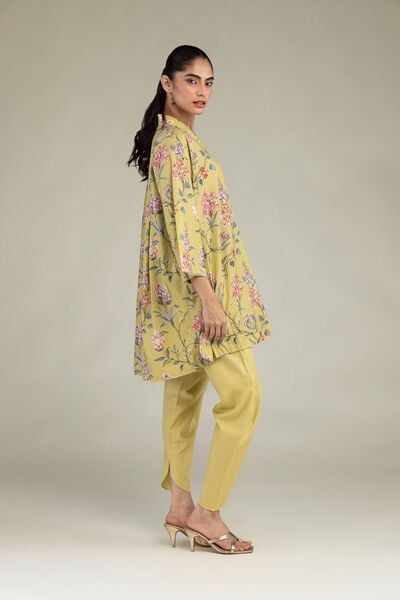 Printed | Cotton Viscose | Solid Yellow Shalwar | GBP 25.00
