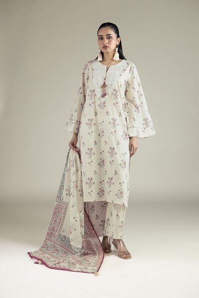 Embroidered | Lawn | Fabrics 3 Piece | GBP 28.00