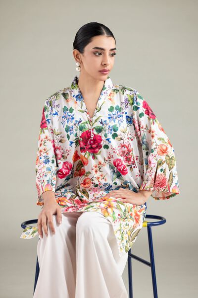 Printed | Polyester Silk | Kurta | GBP 20.00